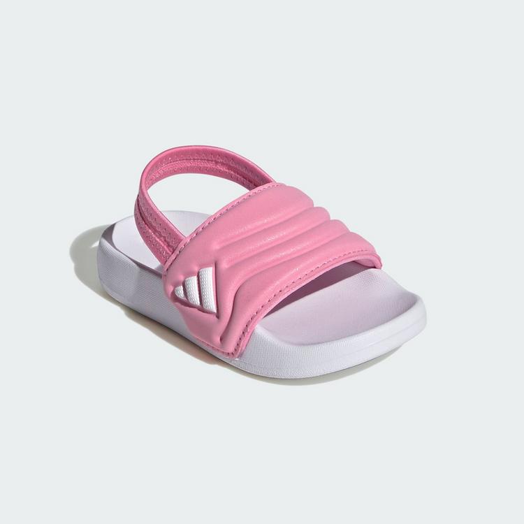 adidas adidas ADILETTE ESTRAP 2.0 BADESCHLAPPEN F&Uuml;R Sandalen Kinder - Bliss Pink / Cloud White / Bliss Pink - 3 | SportScheck