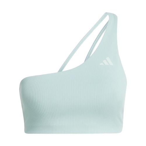 adidas Optime Workout Rib One-Shoulder-BH mit BH Damen