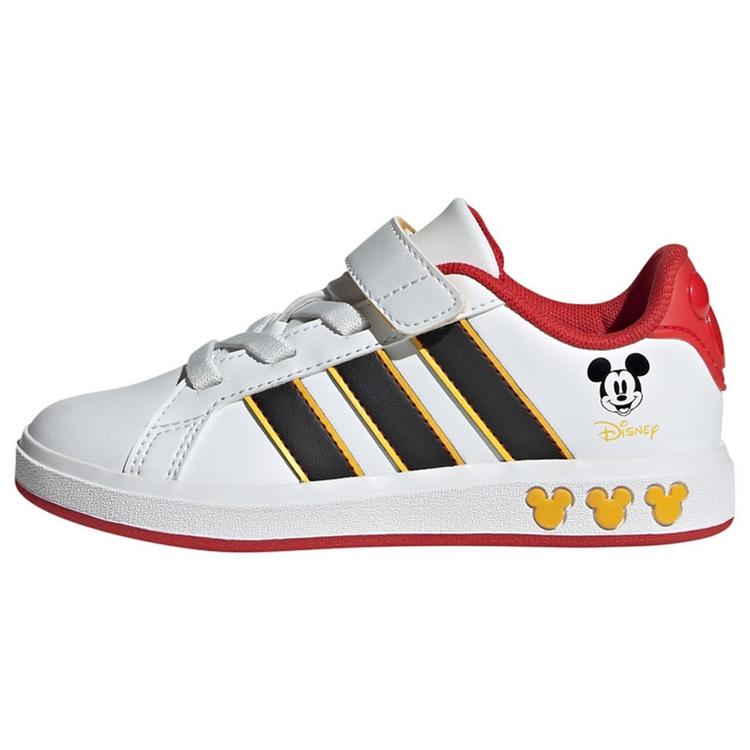 adidas adidas adidas Disney Micky Maus Grand Court Sneaker Kinder - Cloud White / Core Black / Bold Gold - 0 | SportScheck