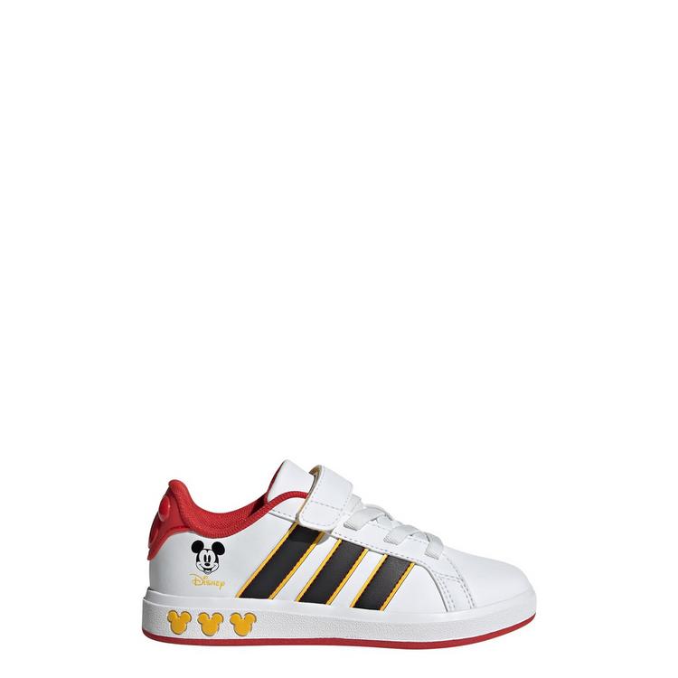 adidas adidas adidas Disney Micky Maus Grand Court Sneaker Kinder - Cloud White / Core Black / Bold Gold - 0 | SportScheck