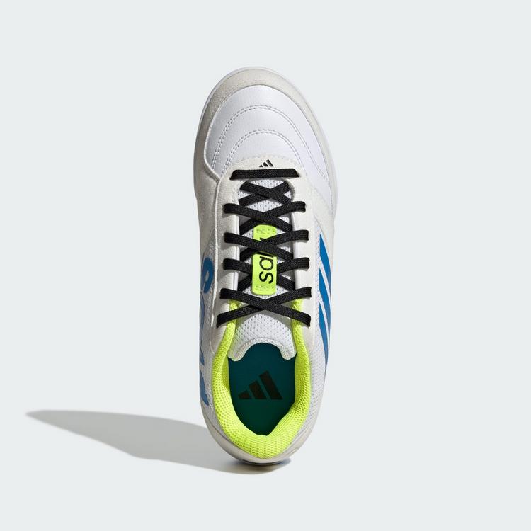 adidas adidas TOP SALA COMPETITION II Kids Fu&szlig;ballschuhe Kinder - Cloud White / Lucid Ray Blue / Solar Yellow - 0 | SportScheck