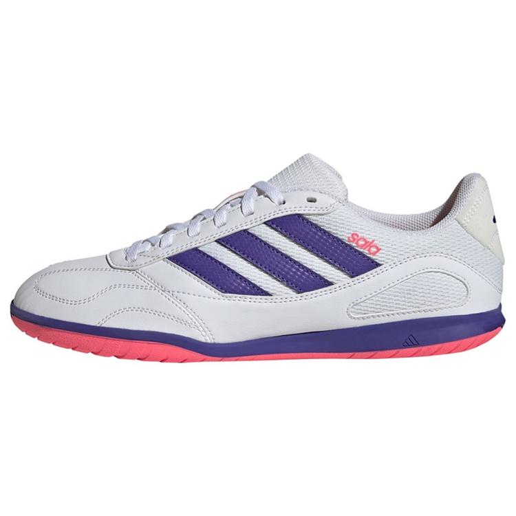 adidas adidas SUPER SALA COMPETITION III Fu&szlig;ballschuhe - Cloud White / Pure Purple / Solar Turbo - 0 | SportScheck