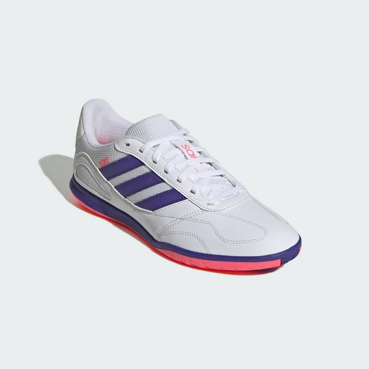 adidas adidas SUPER SALA COMPETITION III Fu&szlig;ballschuhe - Cloud White / Pure Purple / Solar Turbo - 2 | SportScheck