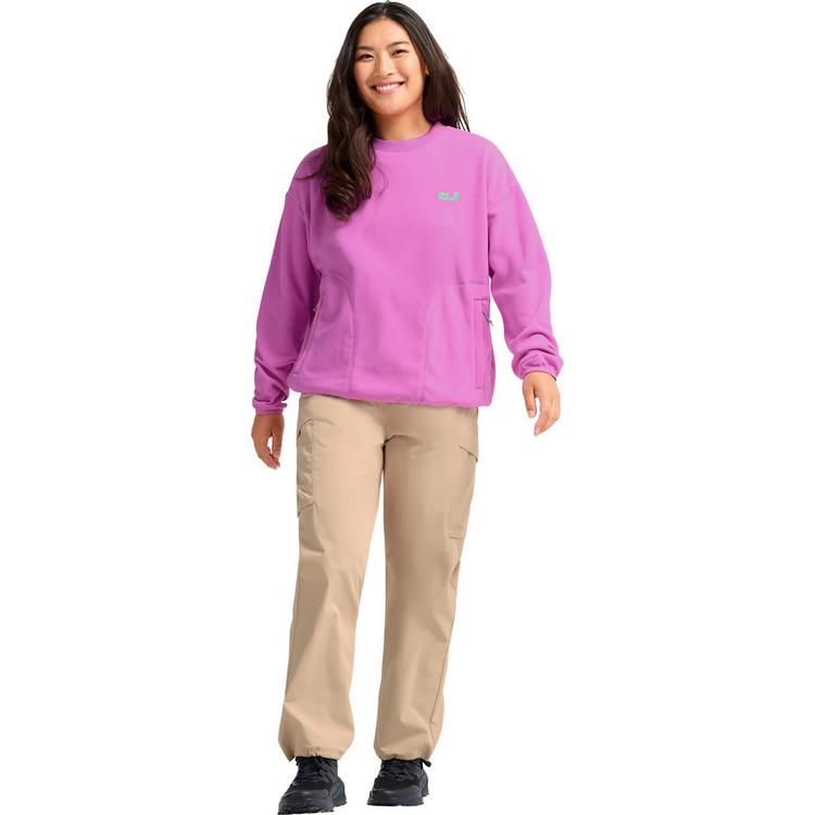 Jack Wolfskin Jack Wolfskin FIND THE WILD CREWNECK W Fleecepullover Damen - foxglove - 2 | SportScheck