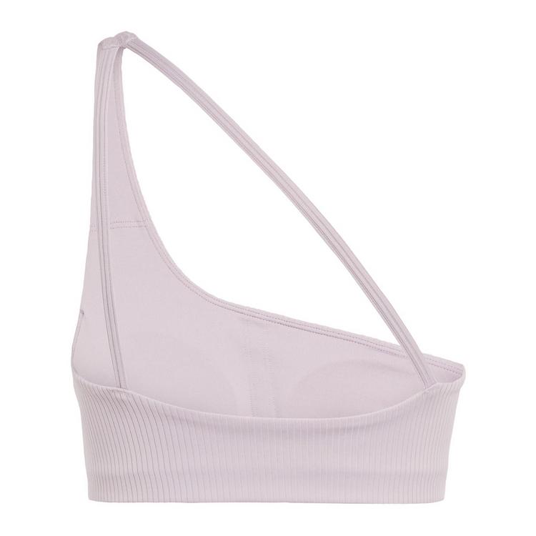 adidas adidas Optime Workout Rib One-Shoulder-BH mit BH Damen - Preloved Fig - 0 | SportScheck