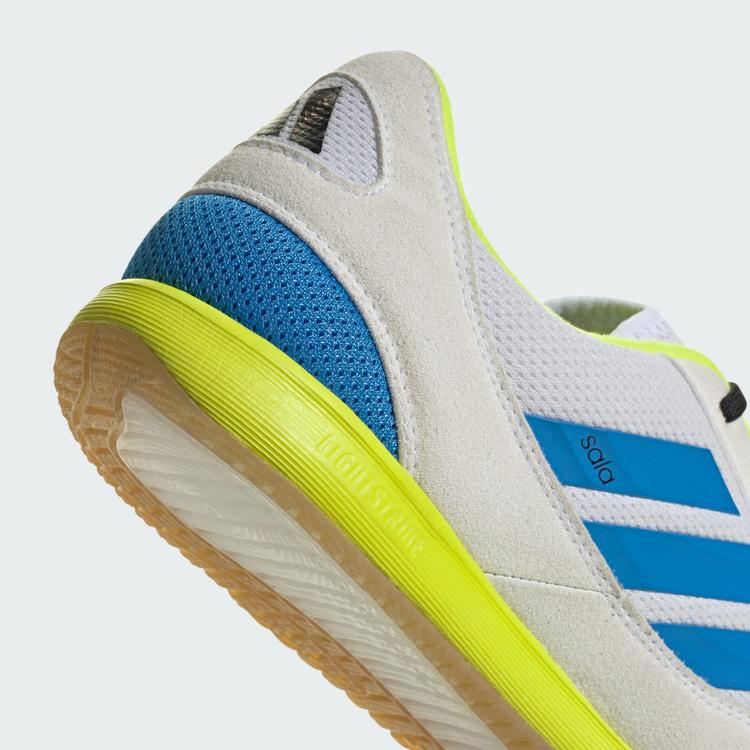 adidas adidas TOP SALA COMPETITION II Fu&szlig;ballschuh, Fu&szlig;ballschuhe - Cloud White / Lucid Ray Blue / Solar Yellow - 5 | SportScheck