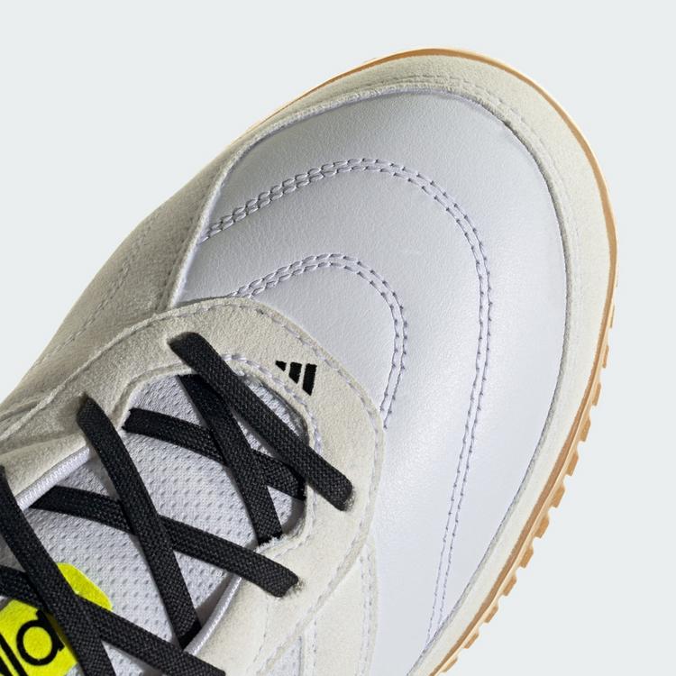 adidas adidas TOP SALA COMPETITION II Fu&szlig;ballschuh, Fu&szlig;ballschuhe - Cloud White / Lucid Ray Blue / Solar Yellow - 6 | SportScheck