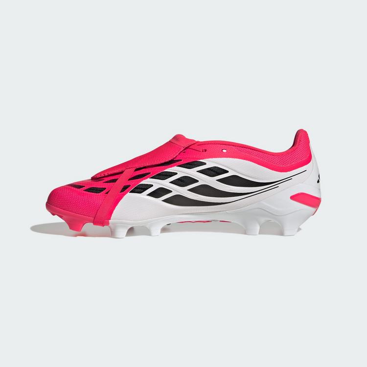 adidas adidas PREDATOR LEAGUE Fold-Over Tongue Firm Fu&szlig;ballschuhe - Lucid Red / Core Black / Cloud White - 4 | SportScheck