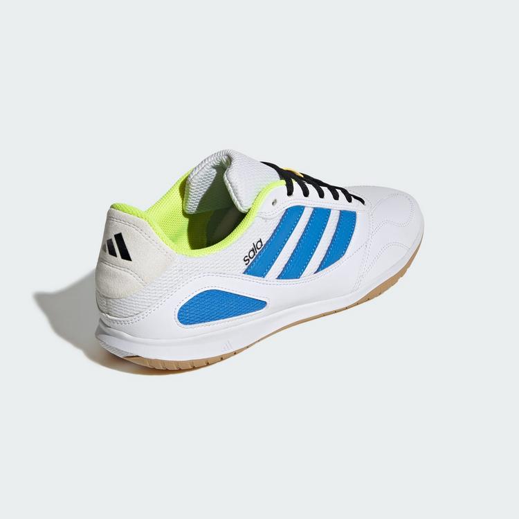 adidas adidas SUPER SALA COMPETITION III Fu&szlig;ballschuhe - Cloud White / Lucid Ray Blue / Solar Yellow - 3 | SportScheck
