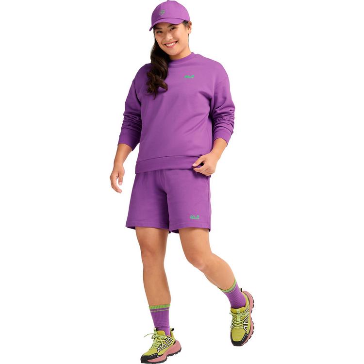 Jack Wolfskin Jack Wolfskin CELEBRATE THE PAW CREWNECK W Fleecepullover Damen - PAW foxglove - 2 | SportScheck