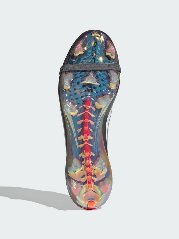 adidas adidas PREDATOR ELITE Fu&szlig;ballschuh mit Fu&szlig;ballschuhe - Iron Metallic / Cloud White / Lucid Red - 1 | SportScheck