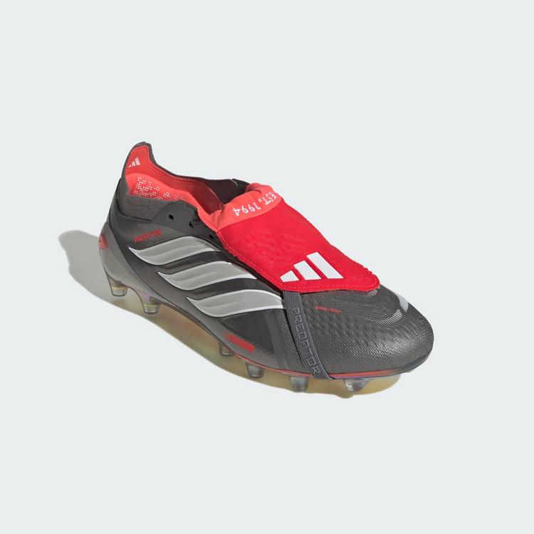 adidas adidas Predator Elite Fu&szlig;ballschuh, Fu&szlig;ballschuhe - Iron Metallic / Cloud White / Lucid Red - 2 | SportScheck