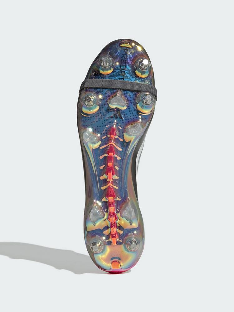 adidas adidas PREDATOR ELITE Fu&szlig;ballschuh mit Fu&szlig;ballschuhe - Iron Metallic / Cloud White / Lucid Red - 1 | SportScheck