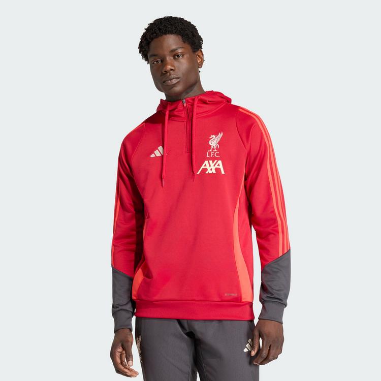 adidas adidas FC Liverpool Tiro 25 Competition Hoodie Herren - Strawberry Red - 0 | SportScheck