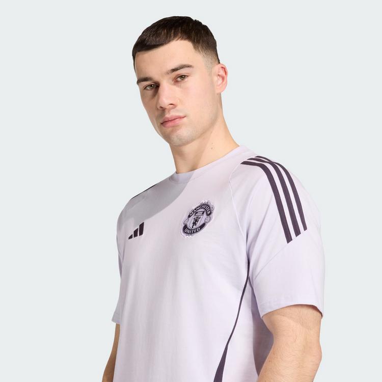 adidas adidas Manchester United Tiro 25 Competition Funktionsshirt Herren - Purple Tint / Aurora Black - 0 | SportScheck