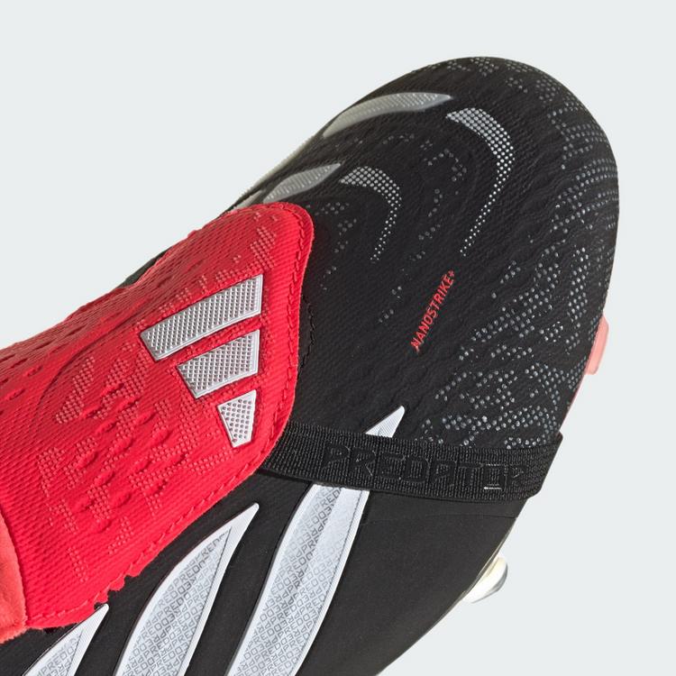 adidas adidas PREDATOR ELITE Fu&szlig;ballschuh mit Fu&szlig;ballschuhe - Core Black / Cloud White / Lucid Red - 6 | SportScheck