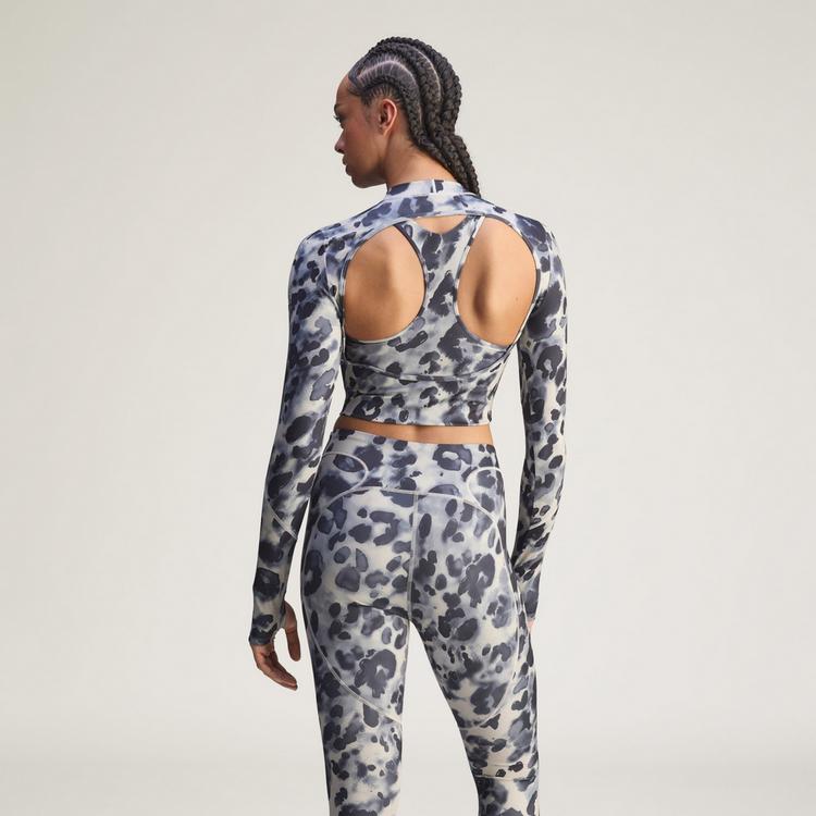 adidas adidas adidas by Stella McCartney Croptop Damen - Beige / Black - 1 | SportScheck