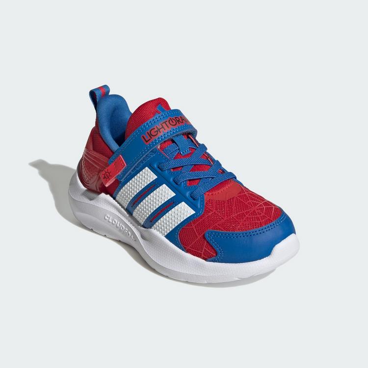 adidas adidas ADIDAS MARVEL LIGHTORAMA SPIDER-MAN Sneaker Kinder - Better Scarlet / Cloud White / Bright Royal - 3 | SportScheck
