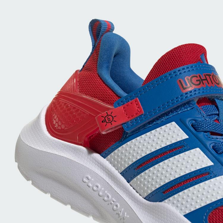 adidas adidas ADIDAS MARVEL LIGHTORAMA SPIDER-MAN Sneaker Kinder - Better Scarlet / Cloud White / Bright Royal - 7 | SportScheck