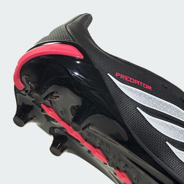 adidas adidas PREDATOR LEAGUE Fold-Over Tongue Fu&szlig;ballschuhe Kinder - Core Black / Cloud White / Lucid Red - 5 | SportScheck