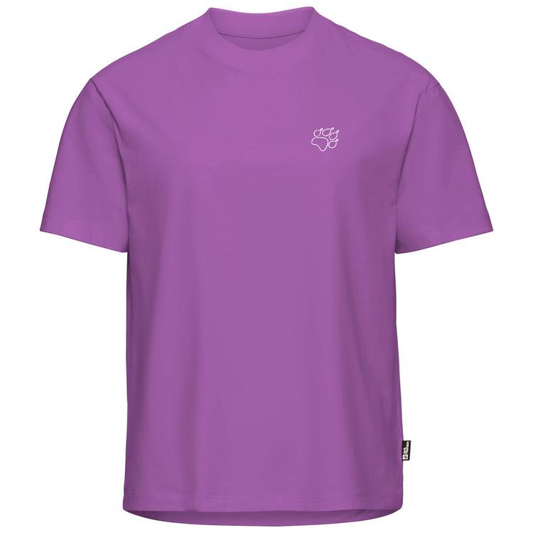 Jack Wolfskin Jack Wolfskin CELEBRATE THE PAW T W T-Shirt Damen - PAW TRAIL foxglove - 0 | SportScheck