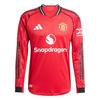 adidas Manchester United 25/26 Lang&auml;rmeliges Trikot Herren - Mufc Red