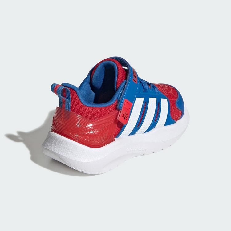 adidas adidas ADIDAS MARVEL LIGHTORAMA SPIDER-MAN Sneaker Kinder - Better Scarlet / Cloud White / Bright Royal - 4 | SportScheck