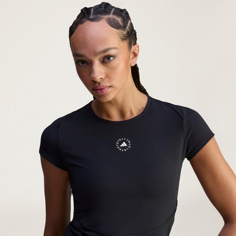 adidas adidas adidas By Stella McCartney Training Funktionsshirt Damen - Black - 0 | SportScheck