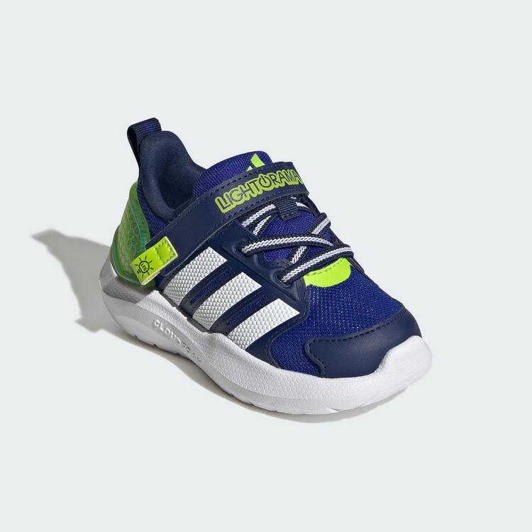 adidas adidas LIGHTORAMA SCHUH F&Uuml;R BABYS UND Sneaker Kinder - Lucid Blue / Cloud White / Solar Slime - 3 | SportScheck