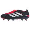 adidas PREDATOR ELITE Fu&szlig;ballschuh mit Fu&szlig;ballschuhe - Core Black / Cloud White / Lucid Red
