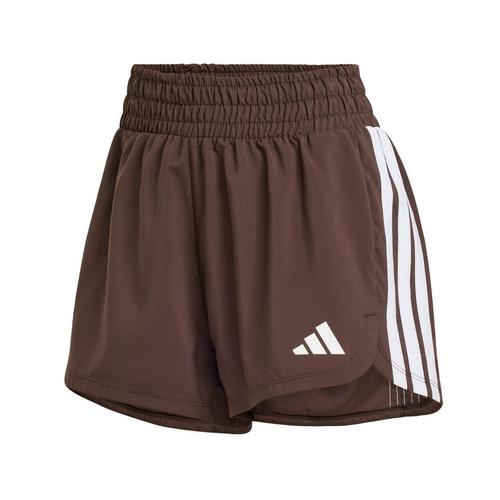adidas Pacer Workout Shorts mit hohem Bund aus Funktionsshorts Damen