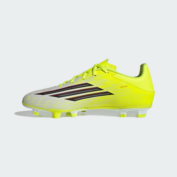 adidas adidas F50 CLUB Fu&szlig;ballschuh, feste/gemischte Fu&szlig;ballschuhe - Team Solar Yellow 2 / Core Black / Lucid Red - 4 | SportScheck