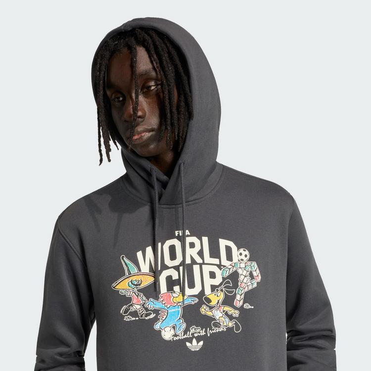 adidas adidas FIFA Weltmeisterschaft 26&trade; Maskottchen Hoodie Herren - Carbon - 0 | SportScheck