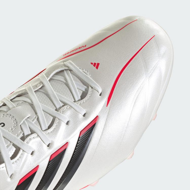 adidas adidas COPA PURE IV LEAGUE 2G/3G Fu&szlig;ballschuh, Fu&szlig;ballschuhe - Zero Metalic / Core Black / Lucid Red - 6 | SportScheck