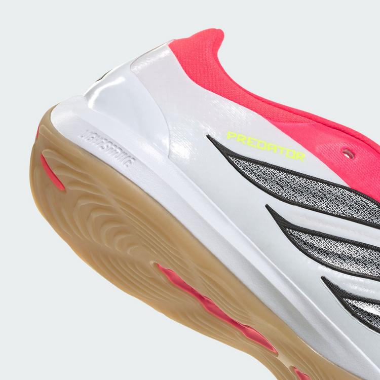 adidas adidas Predator Pro Fu&szlig;ballschuh, Hallenb&ouml;den, Fu&szlig;ballschuhe - Lucid Red / Core Black / Cloud White - 5 | SportScheck