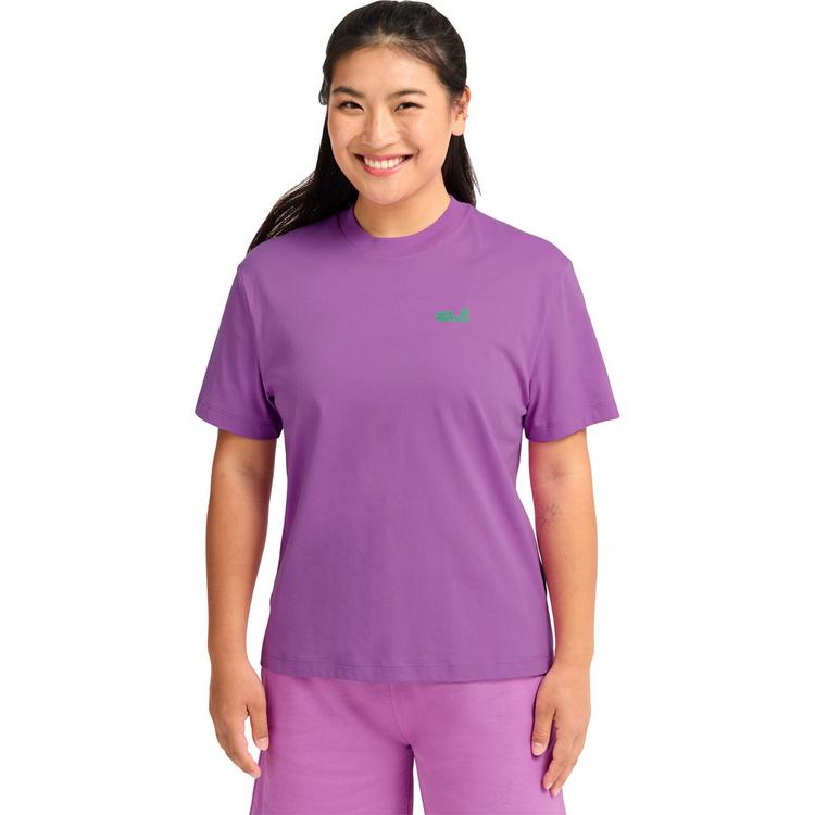 Jack Wolfskin Jack Wolfskin CELEBRATE THE PAW ORIGINAL T W T-Shirt Damen - PAW foxglove - 0 | SportScheck