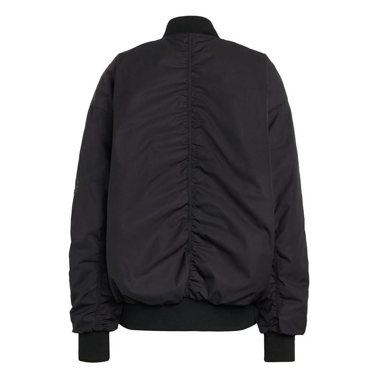 adidas adidas adidas by Stella McCartney Woven Bomberjacke Damen - Black / White - 0 | SportScheck