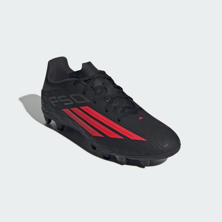 adidas adidas F50 CLUB Fu&szlig;ballschuh, feste/gemischte Fu&szlig;ballschuhe - Core Black / Lucid Red / Core Black - 2 | SportScheck