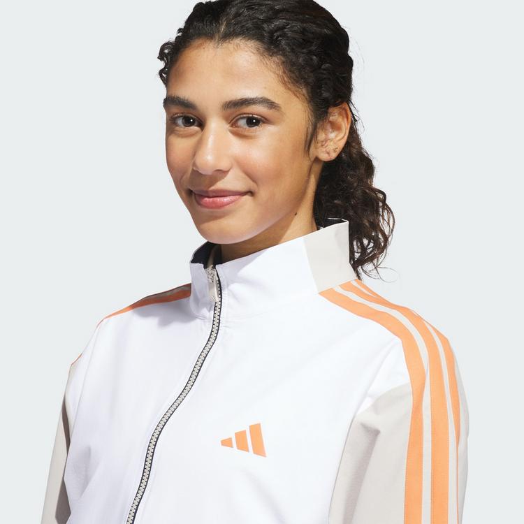 adidas adidas Beyond The Course Colorblock Twistweave Trainingsjacke Damen - Collegiate Navy - 0 | SportScheck