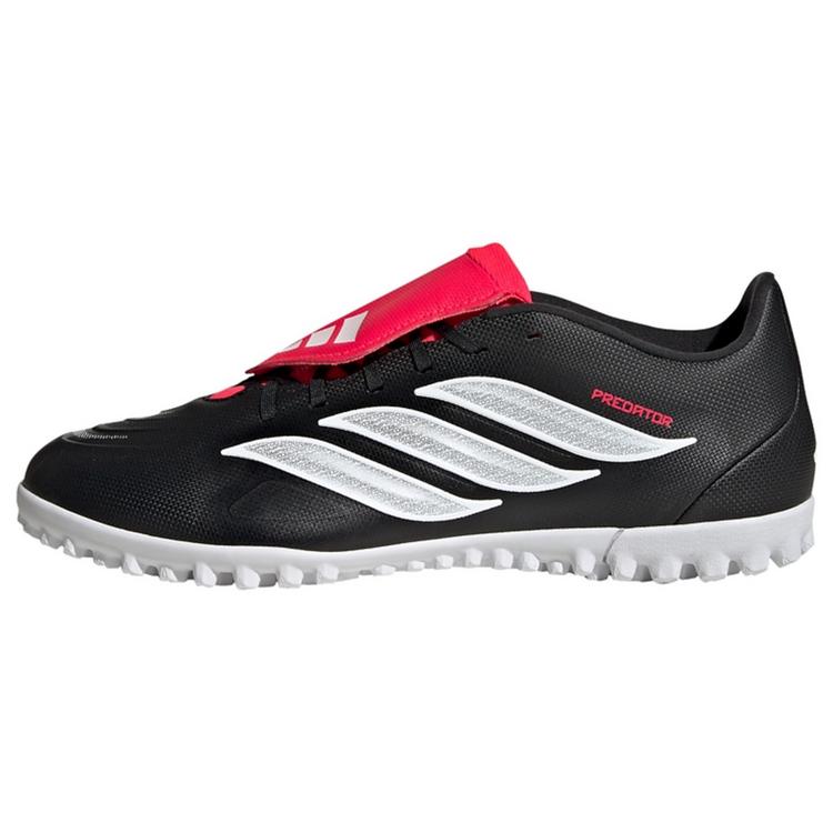 adidas adidas PREDATOR CLUB Fu&szlig;ballschuh, Rollrasen, Fu&szlig;ballschuhe - Core Black / Cloud White / Lucid Red - 0 | SportScheck
