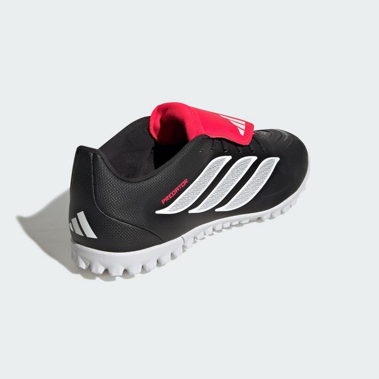 adidas adidas PREDATOR CLUB Fu&szlig;ballschuh, Rollrasen, Fu&szlig;ballschuhe - Core Black / Cloud White / Lucid Red - 3 | SportScheck