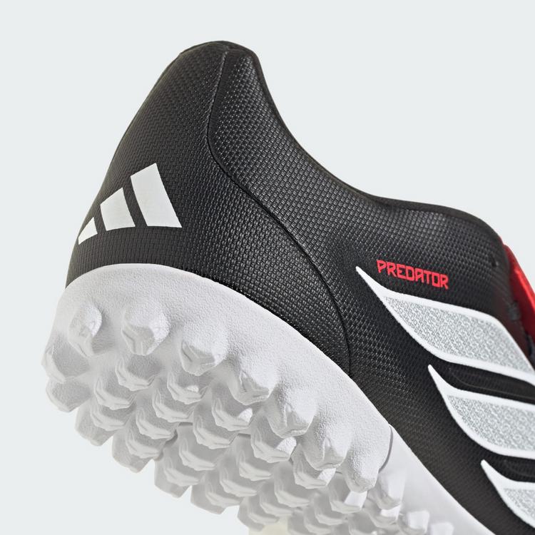 adidas adidas PREDATOR CLUB Fu&szlig;ballschuh, Rollrasen, Fu&szlig;ballschuhe - Core Black / Cloud White / Lucid Red - 6 | SportScheck
