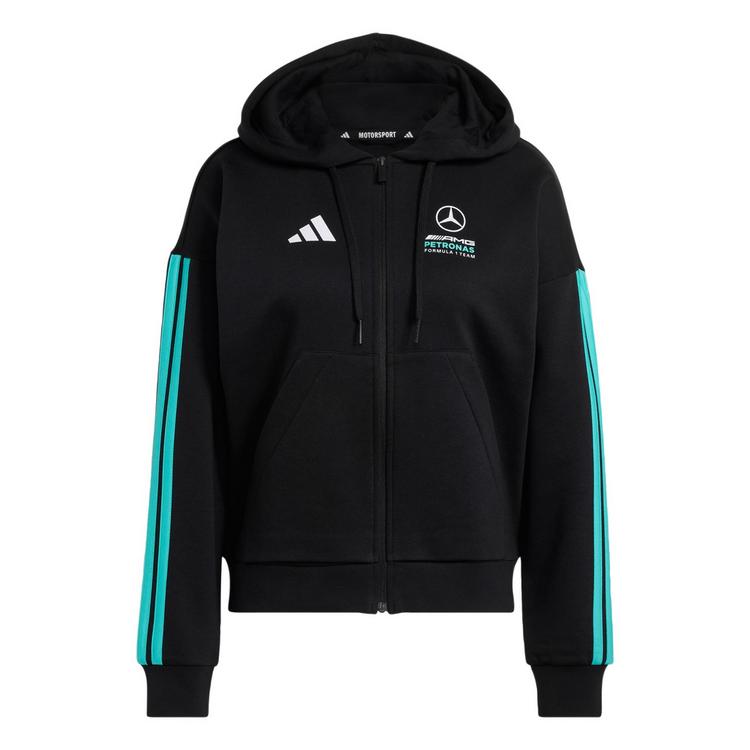 adidas adidas MERCEDES-AMG PETRONAS FORMULA 1 TEAM Hoodie Damen - Black / Semi Mint Rush - 0 | SportScheck