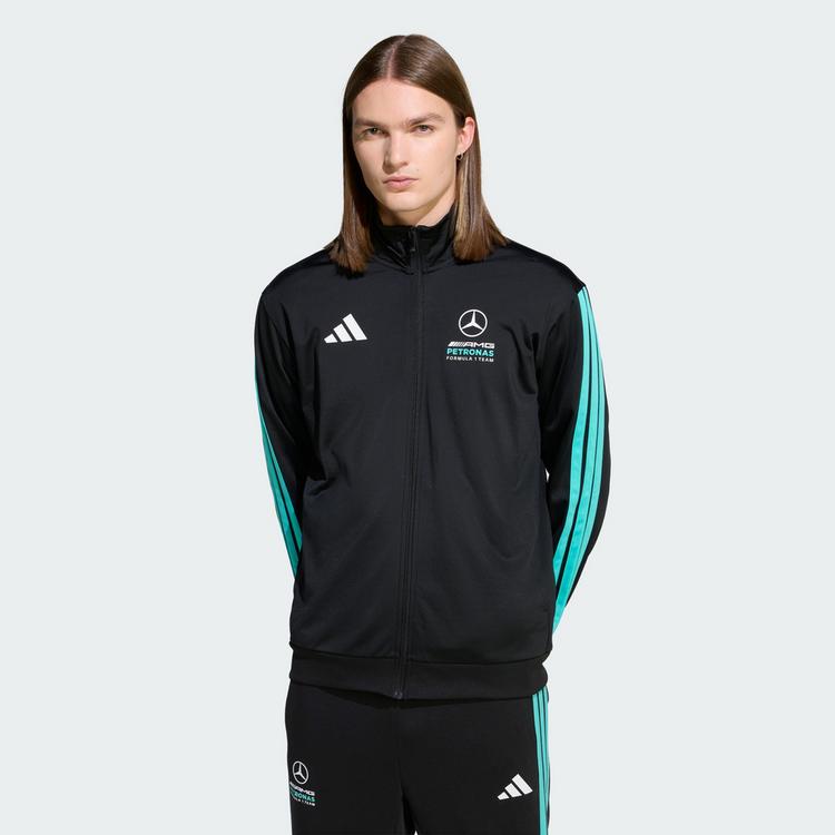 adidas adidas MERCEDES - AMG PETRONAS FORMULA 1 TEAM Trainingsanzug Herren - Black / Semi Mint Rush - 0 | SportScheck