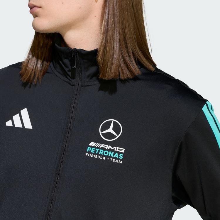 adidas adidas MERCEDES - AMG PETRONAS FORMULA 1 TEAM Trainingsanzug Herren - Black / Semi Mint Rush - 0 | SportScheck