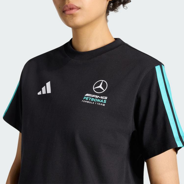 adidas adidas MERCEDES - AMG PETRONAS FORMULA 1 TEAM Funktionstop Damen - Black / Semi Mint Rush - 0 | SportScheck