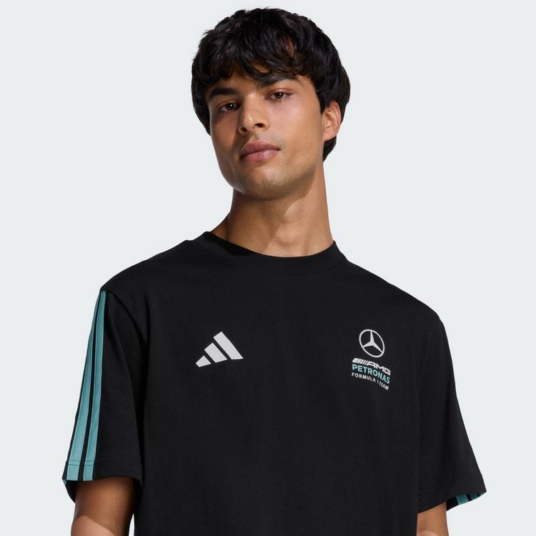adidas adidas MERCEDES-AMG PETRONAS FORMULA 1 TEAM Funktionstop Herren - Black / Semi Mint Rush - 0 | SportScheck