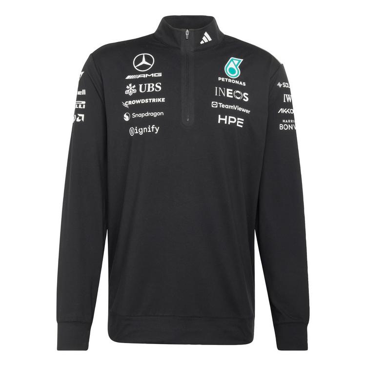 adidas adidas MERCEDES-AMG PETRONAS FORMULA 1 TEAM Funktionstop Herren - Black - 0 | SportScheck