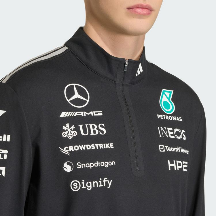 adidas adidas MERCEDES-AMG PETRONAS FORMULA 1 TEAM Funktionstop Herren - Black - 0 | SportScheck