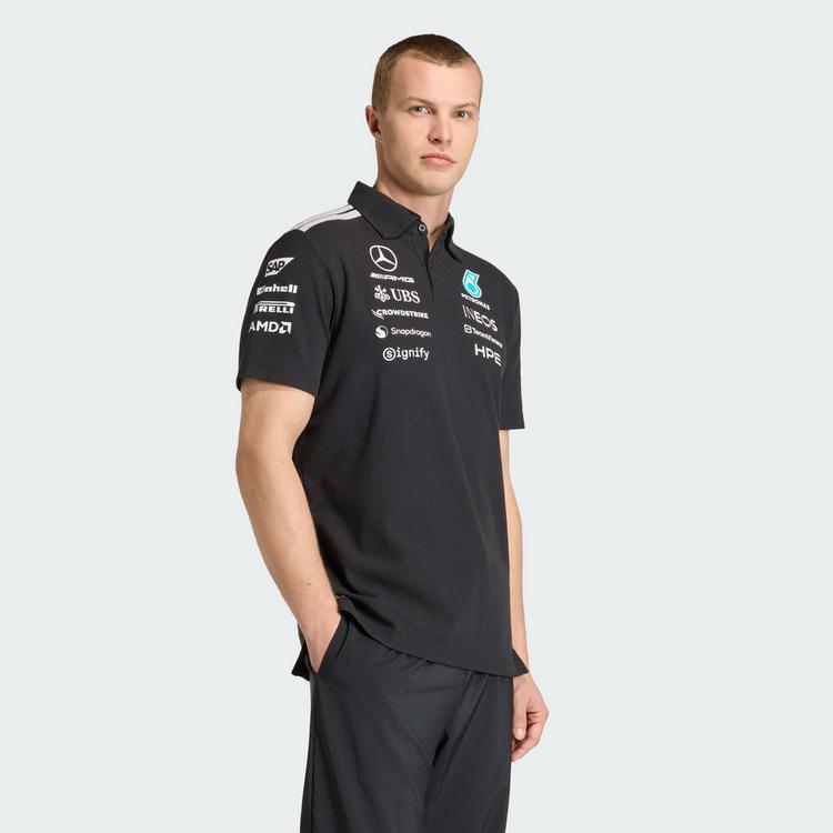 adidas adidas MERCEDES - AMG PETRONAS FORMULA 1 TEAM Funktionstop Herren - Black - 0 | SportScheck